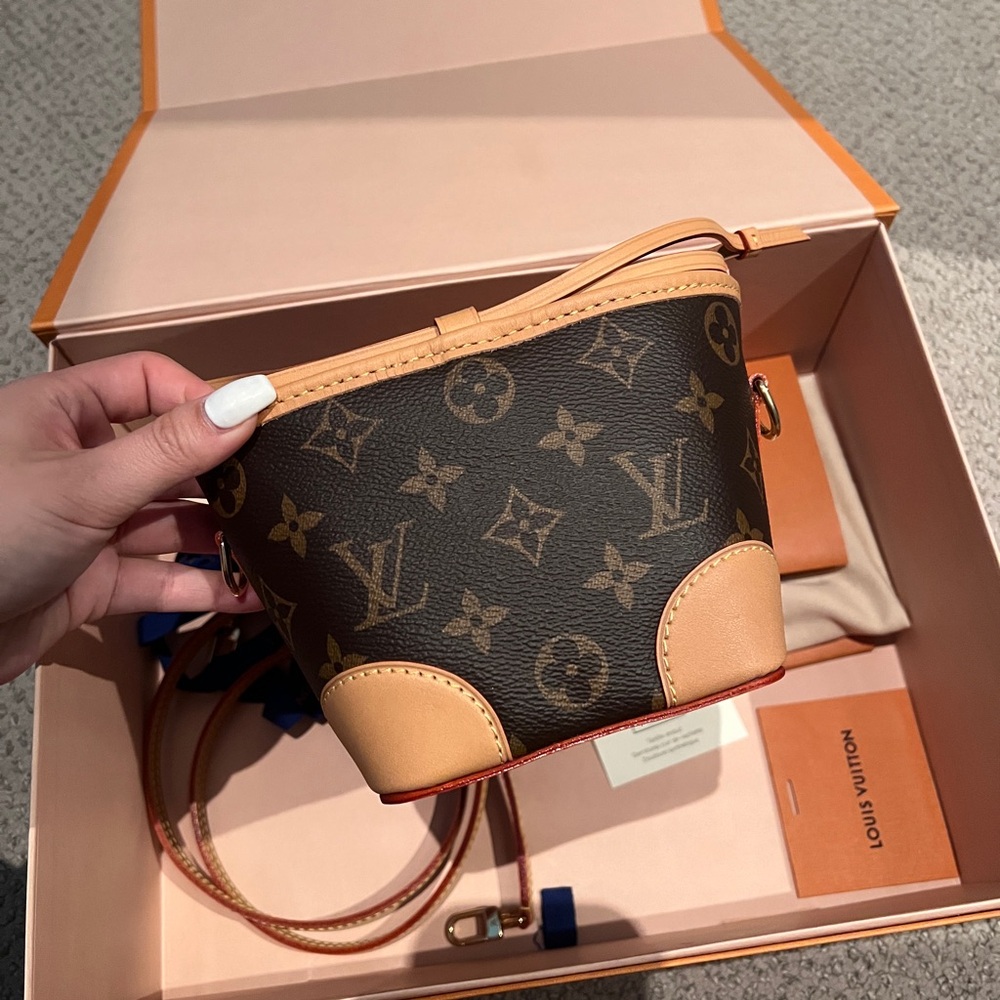 BRANDNEW Louis Vuitton Mini Monogram Brown and Tan Bag - Picture 2 of 7